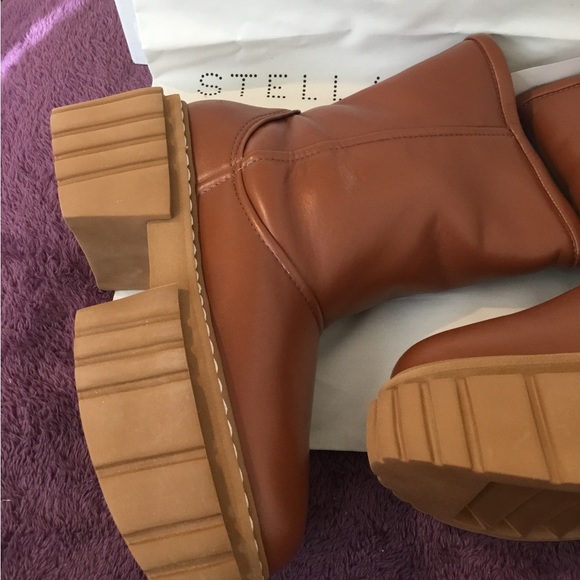 NWT Stella McCartney “EMILY SOFT ECHO Fully Lined Boots-Size 10/ URO 41 - Picture 3 of 16